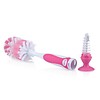 Nuby Nuby Bottle Brush With Suction Cup Pink