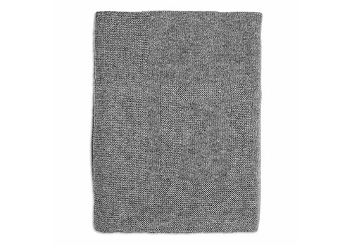 My First Collection First Blanket Knitted Jacquard 75 x 100 cm Anthracite