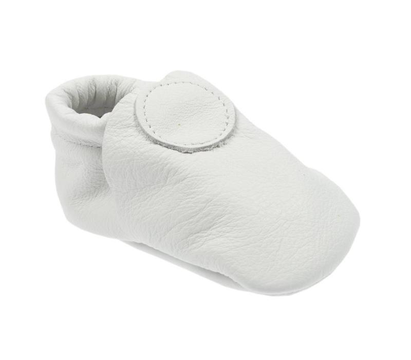 Le Petit Fils Du Cordonnier Baby Shoes Colibri White