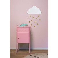 Dreams Cloud Wall Decoration White 46 x 25 cm