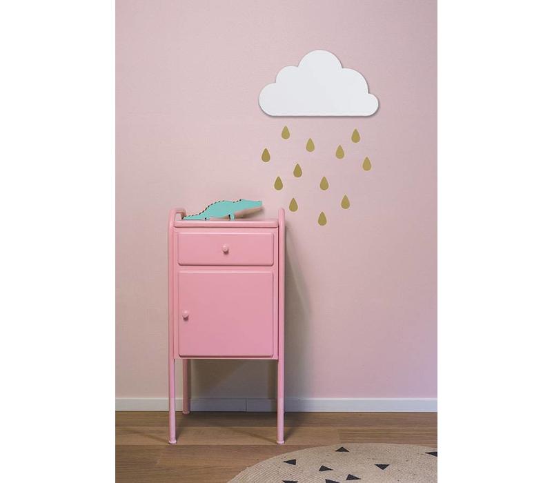 Dreams Cloud Wall Decoration White 46 x 25 cm