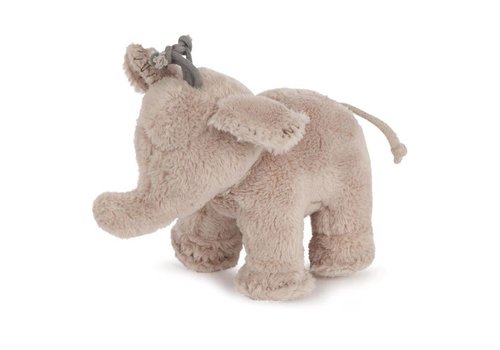 Tartine & Chocolat Tartine & Chocolat Soft Toy Elephant 12cm Taupe