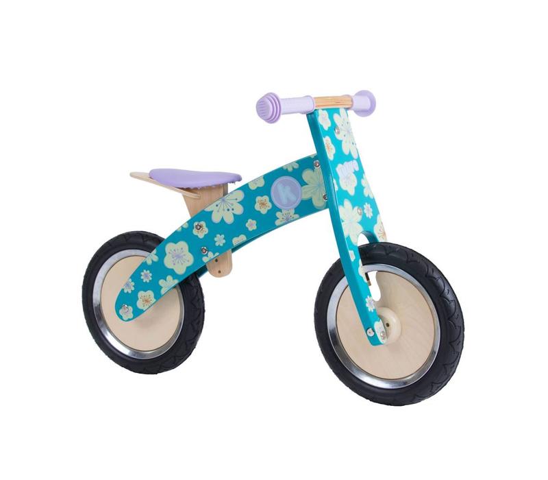 KiddiMoto Loopfiets Kurve Fleur