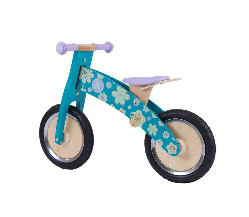 KiddiMoto Loopfiets Kurve Fleur