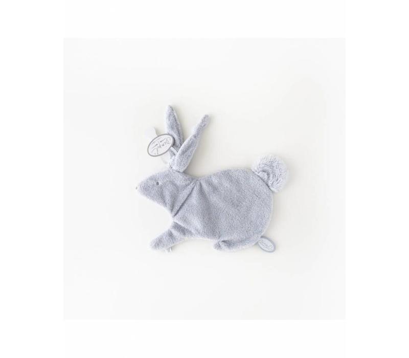 Dimpel Cuddle Cloth Pacifier Rabbit Emma Tuttie Light Blue