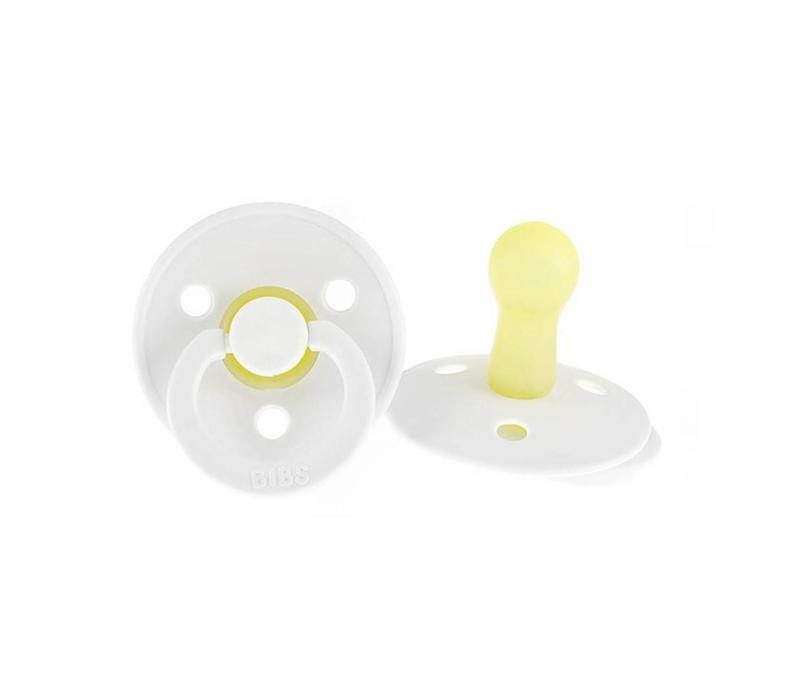 BIBS Pacifier 18M+ White