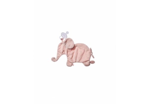 Dimpel Dimpel Cuddle Cloth Pacifier Elephant Tuttie Pink