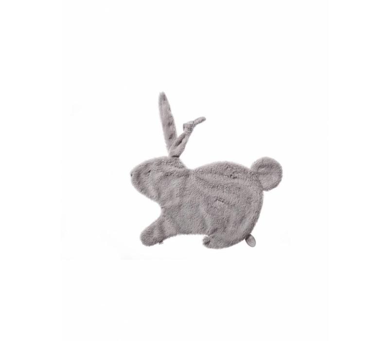 Dimpel Cuddle Cloth Tuttie Emma Rabbit With Long Hair Light Grey