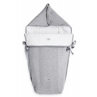First Baby Nest Pram 5 Point Seat Belt Grey Jules Juliette