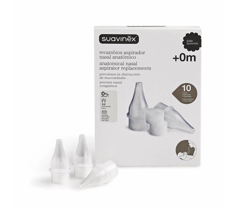 Suavinex Anatomical Nasal Aspirator Replacements (Refill)