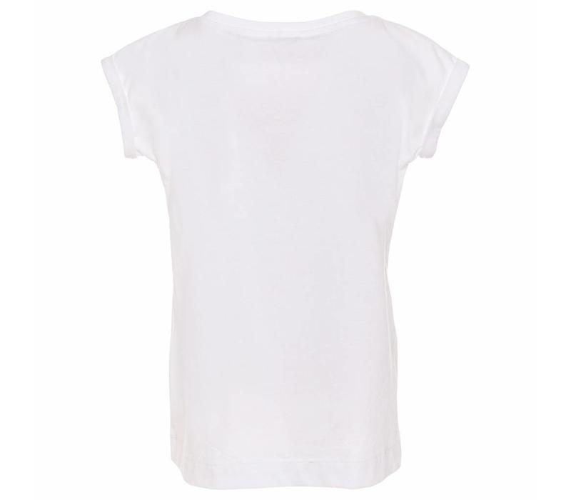 Monnalisa T-Shirt My Favourite White