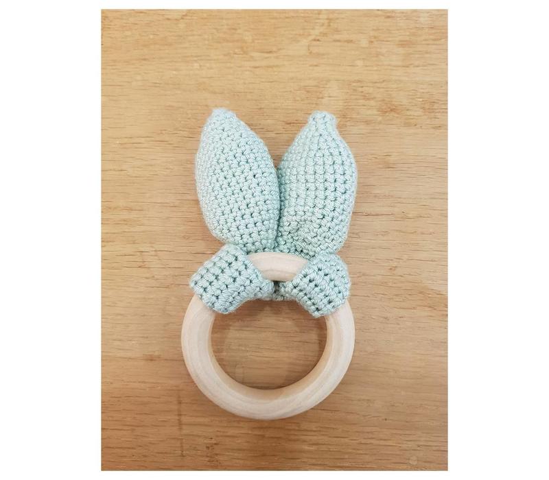 MiniM Teether Bunny Ears Mint