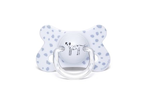 Suavinex Suavinex Pacifier Fusion Silicone Physical +4/18M Dalmatians BL