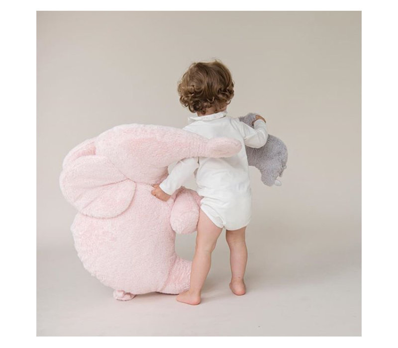 Dimpel Stuffed Toy Oscar Elephant Pink