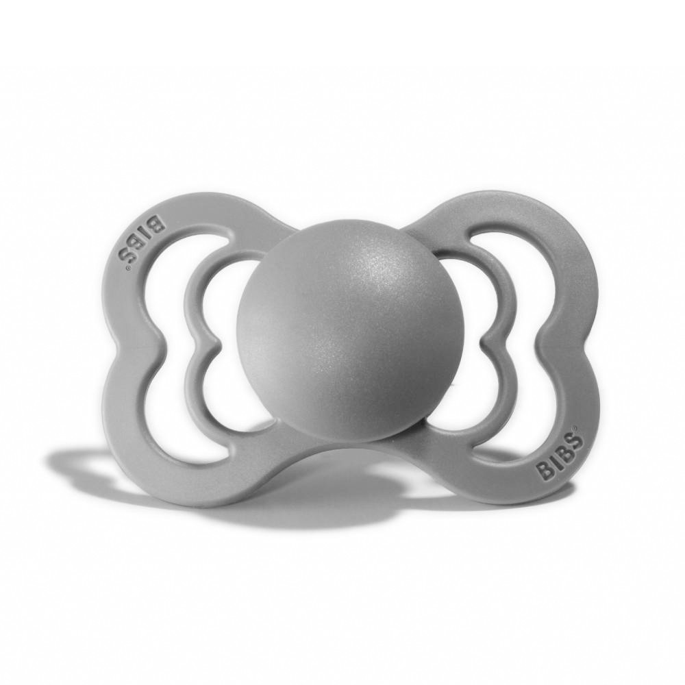 Bibs Pacifier Supreme Silicone Smoke Jules & Juliette