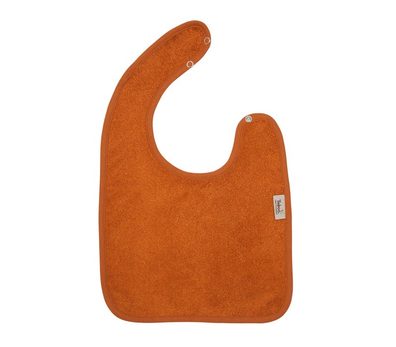 Timboo Bib Large 26 x 38 With Snap Buttons Inca Rust