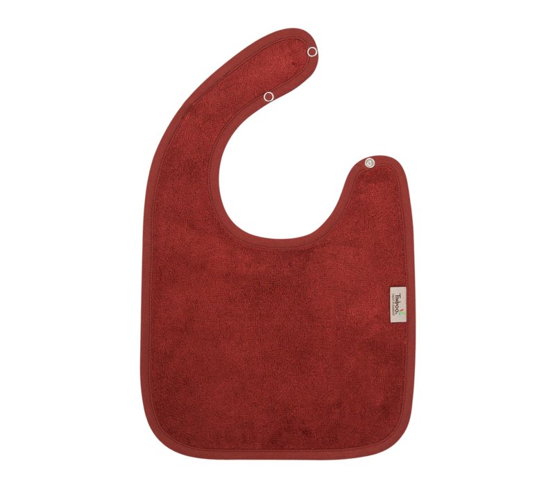 Timboo Bib Large 26 x 38 With Snap Buttons Rosewood