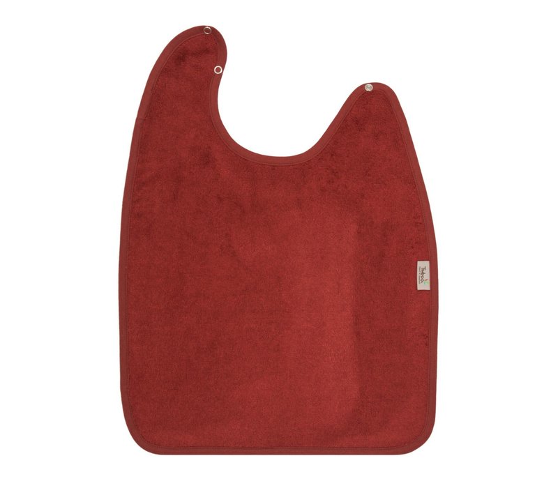 Timboo Bib XL 37 x 50 With Snap Buttons Rosewood