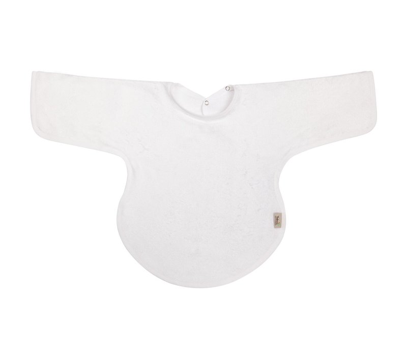 Timboo Bib With Sleeves White