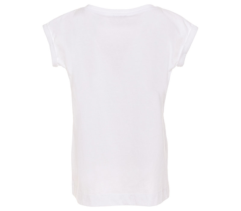 Monnalisa T-Shirt My Favourite White