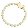 By Eloise By Eloise Haarelastiek / Armband Gold Butterfly Melon Yellow