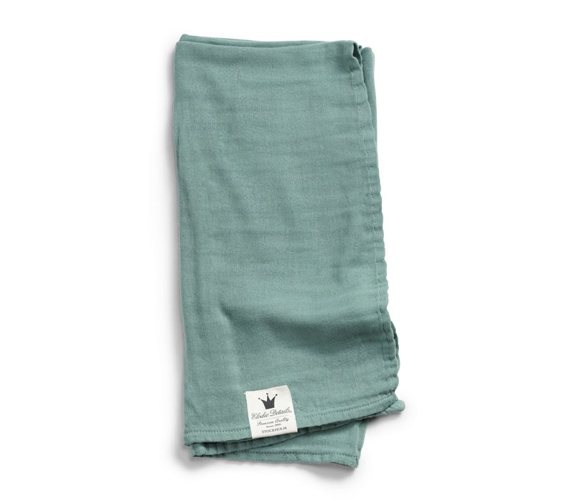 Elodie Details Bamboo Swaddle Mineral Green