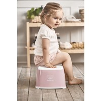 Babybjorn Opstapje Pastelroze - Wit