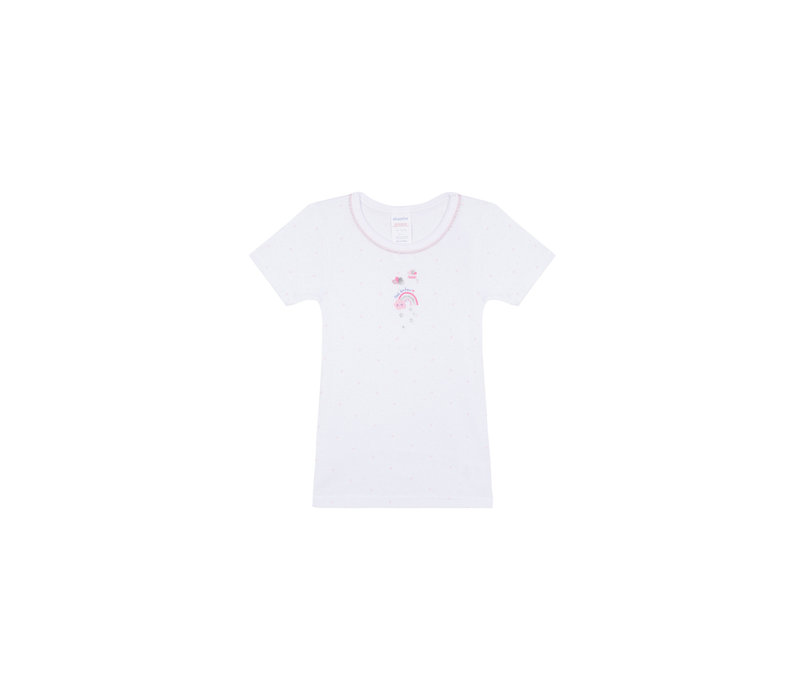 Absorba T-Shirt Manches Courtes Blanc 6N66002