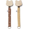 Liewood Liewood  Sia pacifier strap 2 pack Confetti terracotta