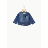 Liu Jo DENIM FLEECE  - JACKET DENIM BLU SIMIL WASH