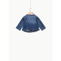 Liu Jo DENIM FLEECE  - JACKET DENIM BLU SIMIL WASH