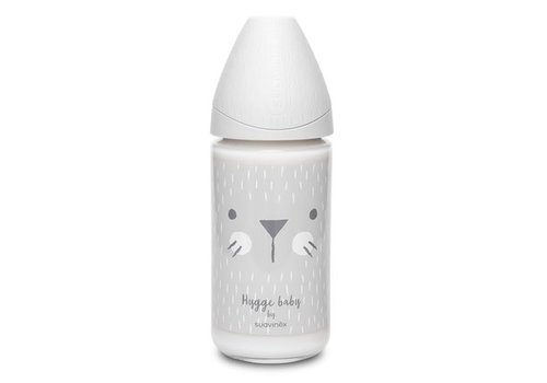 Suavinex Copy of Suavinex - HYGGE - Fles - Polyamide - Silc. - +4L - 360ml - Gray Rabbits