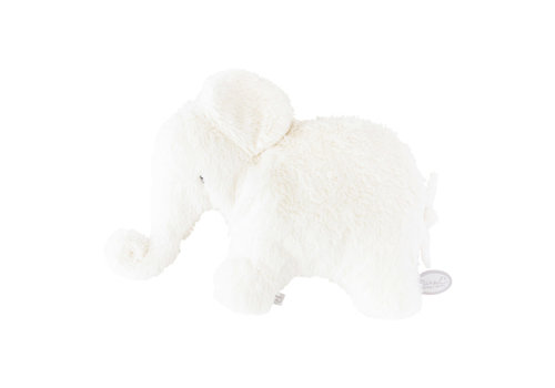 Dimpel Dimpel Cuddly Toy Elephant Oscar Pancake White
