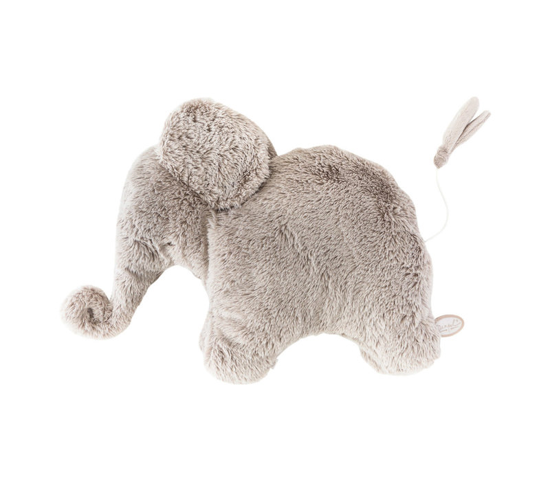 Dimpel Musical Cuddly Toy Elephant Oscar Beige