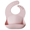 Mushie Mushie Silicone Bib - Blush