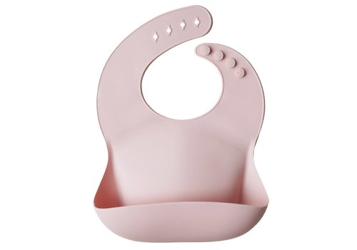 Mushie Mushie Silicone Bib - Blush