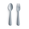 Mushie Mushie Fork & Spoon - Cloud