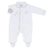 Cotolini Cotolini Dors-Bien Bébé/Babygrow Bb Loïc Velours Blanc