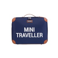 Childhome Mini Traveller Valiesje Blauw/Wit