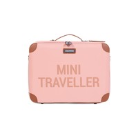 Childhome Mini Traveller Valiesje Roze/Koper