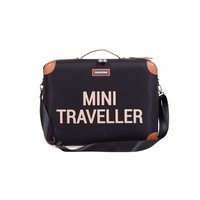 Childhome Mini Traveller Valiesje Zwart/Goud