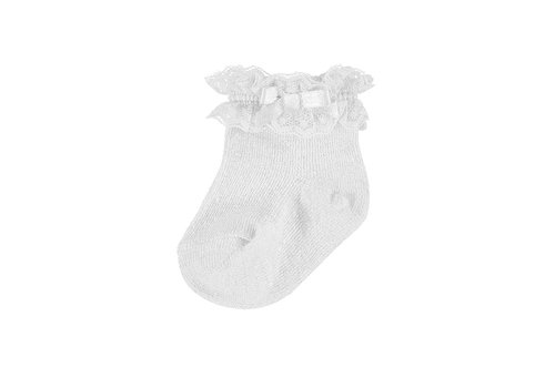 Mayoral Mayoral Dressy Socks White 9367-85