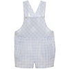 Patachou Patachou Baby Boy Romper - Woven Blue Vichy