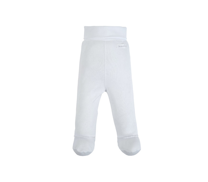 Laranjinha Footed Trousers BS076 White