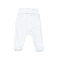 Laranjinha Footed Trousers BS076 White