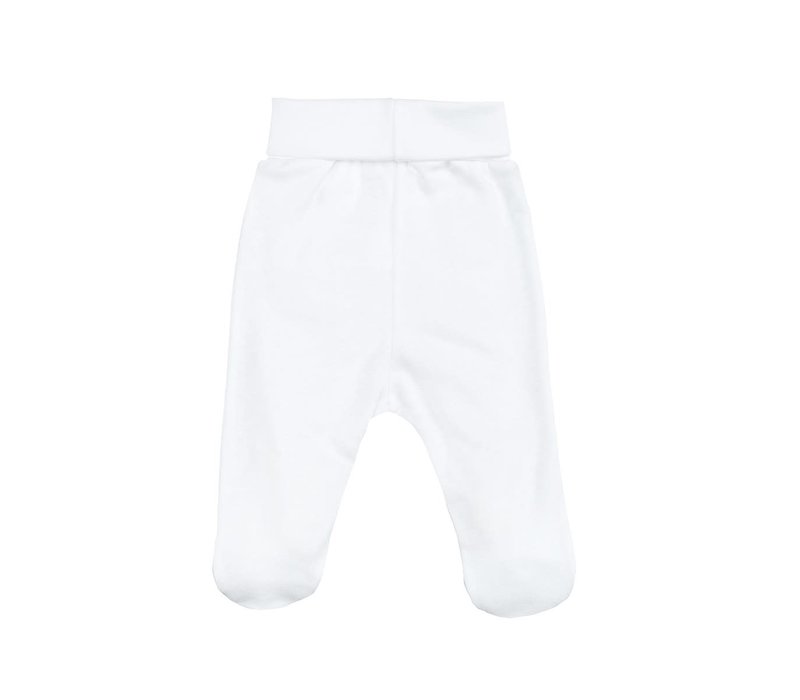 Laranjinha Footed Trousers BS076 White