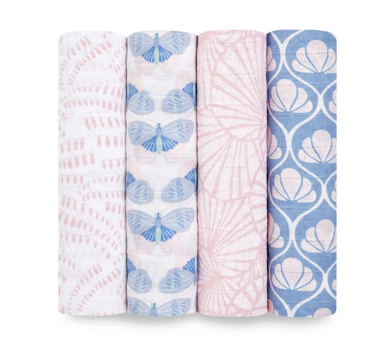 Aden + Anais Deco 4-Pack Classic Swaddles