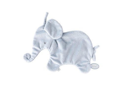 Dimpel Dimpel Cuddle Cloth Pacifier Elephant Tuttie Blue
