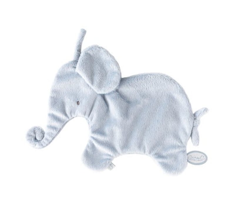 Dimpel Cuddle Cloth Pacifier Elephant Tuttie Blue