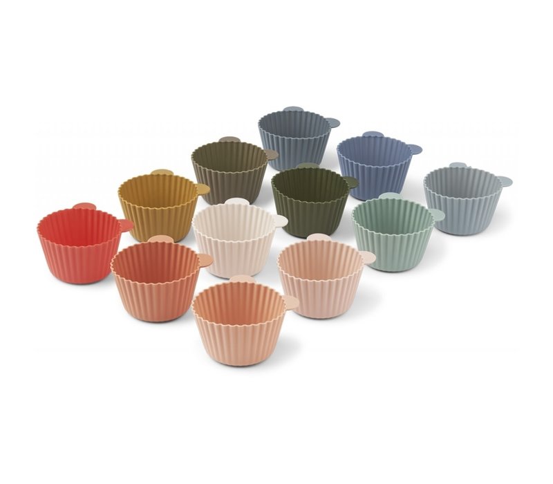 Liewood Jerry Cake Cup 12-Pack Multi Mix